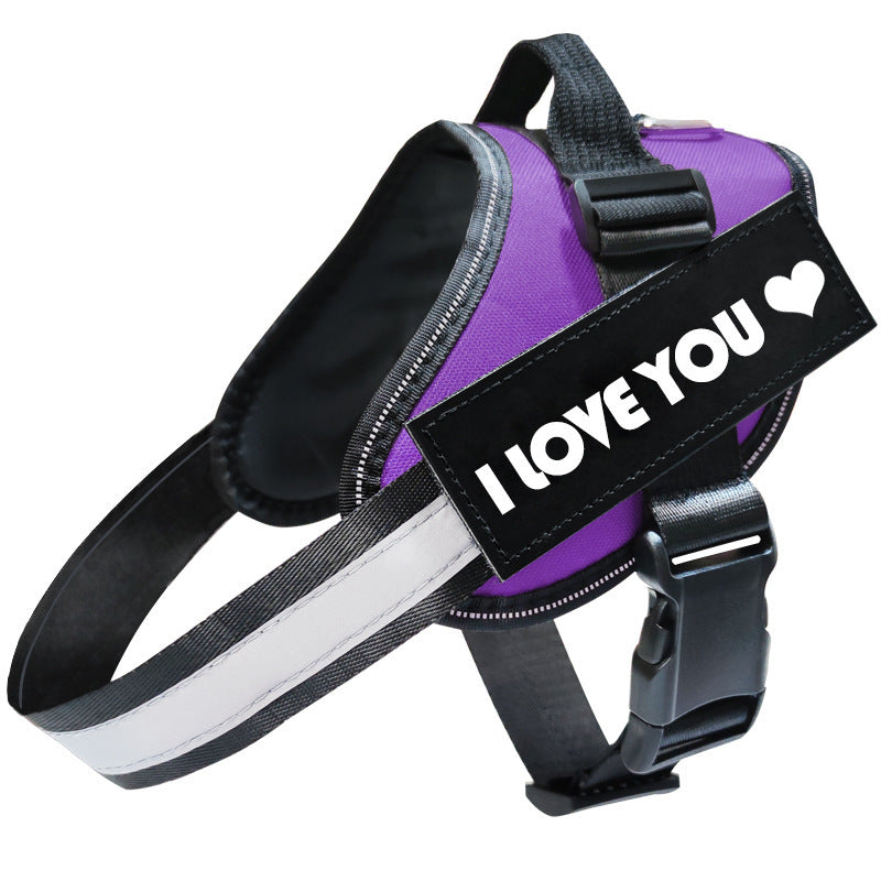 Dog Harness in  purple