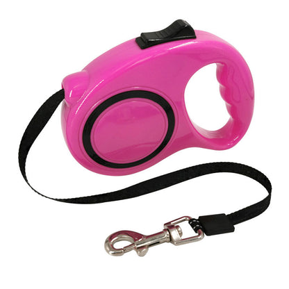 Pink Retractable leash