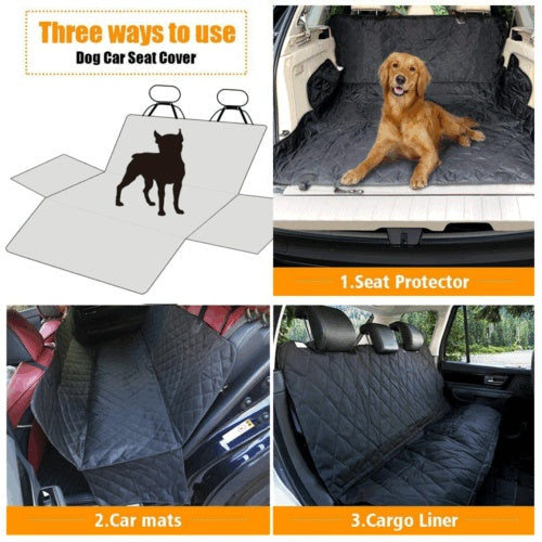 Showing you the different ways t place the car seat cover 