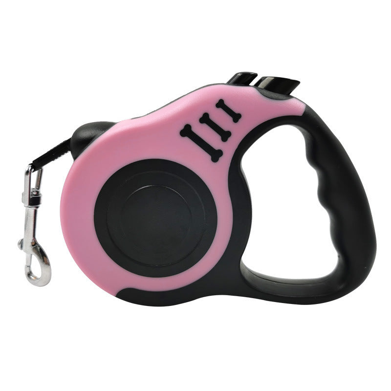 Pink Retractable leash