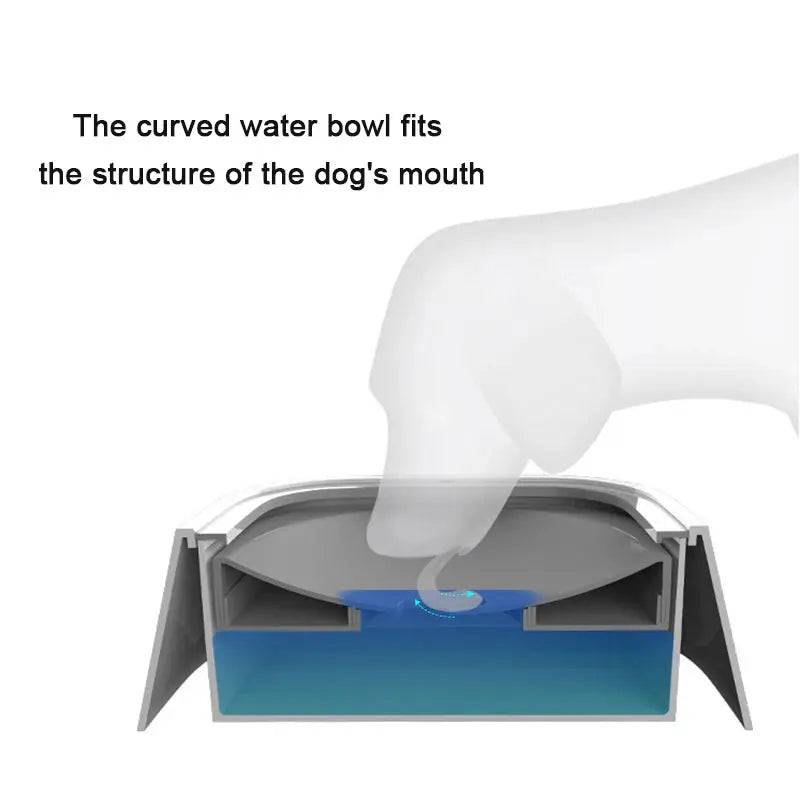 Els Pet -- Hydro Guard Pet Oasis: Innovative Floating Non-Spill self-watering pet Bowl with flow Dispenser TecnologAnti-Overyh Cordova's Corner