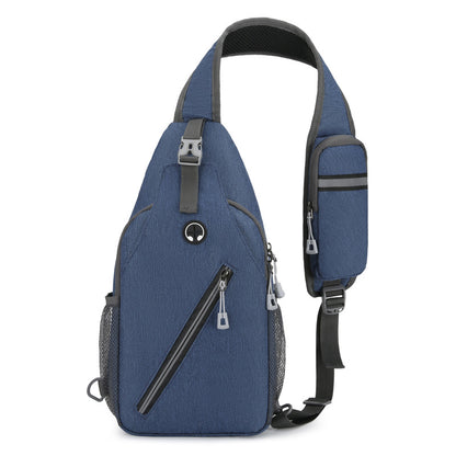 shoulder bag in dark blue