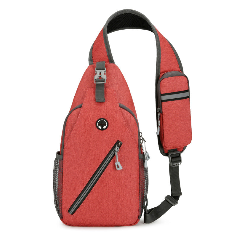 shoulder bag in red